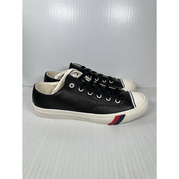 Size 11 Pro-Keds Royal Lo Lace Up Black Shoes Sneaker Mens PH61439 NEW - Picture 1 of 8